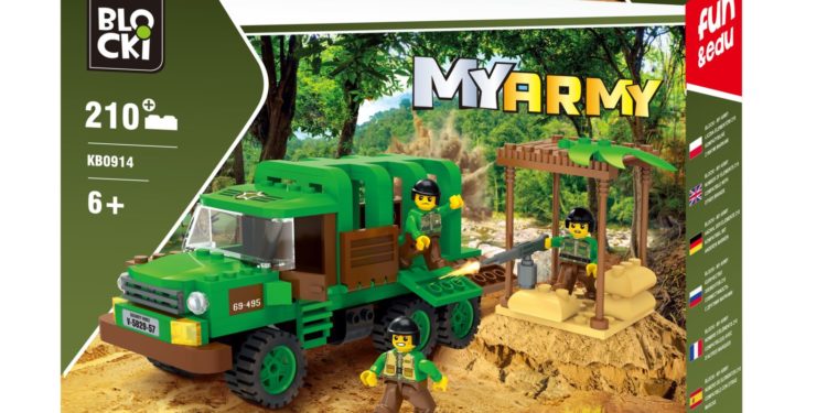 Klocki Blocki MyArmy 210el.