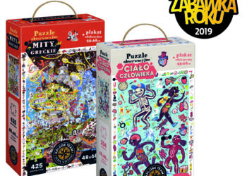 Xplore Team Puzzle obserwacyjne Mity greckie; Xplore Team Puzzle obserwacyjne Ciało człowieka