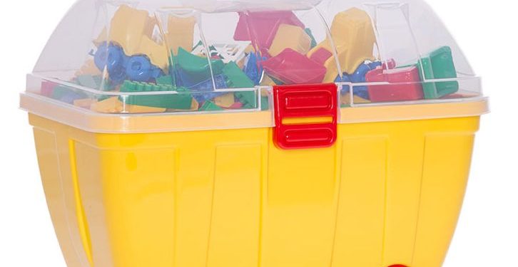 Kuferek z klockami K1