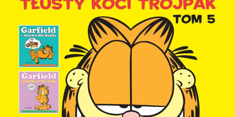 Garfield. Tłusty koci trójpak. Tom 5