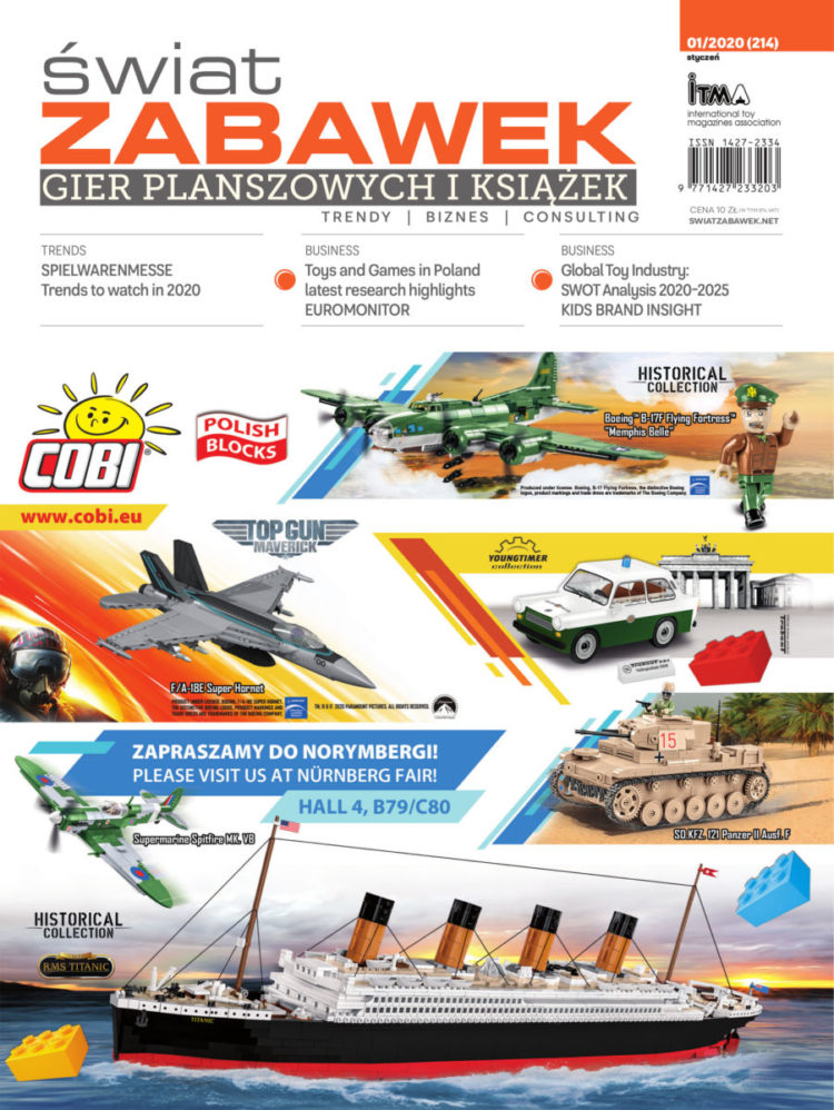 Świat Zabawek – wydanie 1/2020