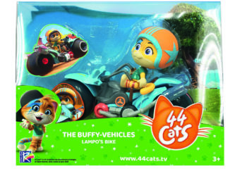 44 Koty Bohaterowie z pojazdami, 3 rodzaje – nr art. od 7600180210 do 7600180212 (Smoby)