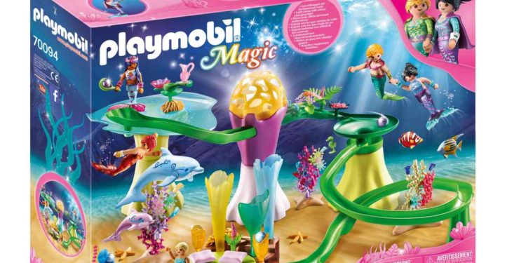 Królestwo syrenek z lśniącą kopułą