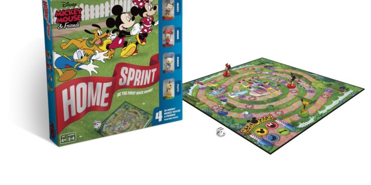 Gra planszowa Mickey & Friends Home Sprint