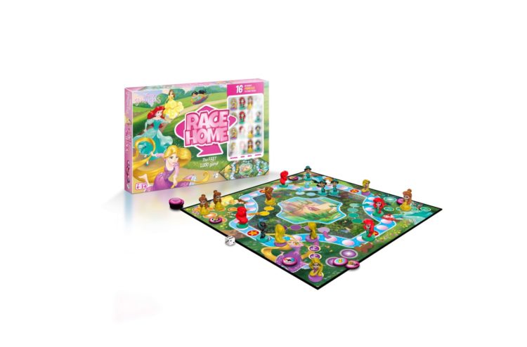 Gra Planszowa Disney Princess Race Home