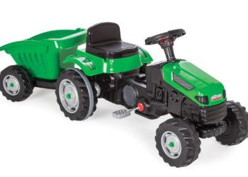 Traktor z przyczepką