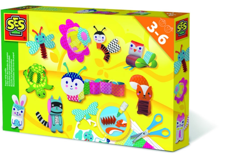 Zabawa kreatywna – uczę się tworzyć zwierzątka z pasków