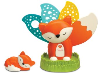 INFANTINO 2 W 1 LAMPKA PROJEKTOR LISEK