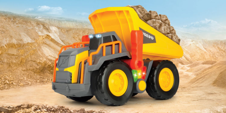 Wywrotka Volvo 3 światła i dźwięki (Dickie)