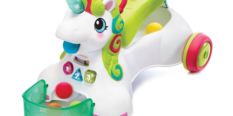 INFANTINO JEŹDZIK PCHACZ 3 W 1 JEDNOROŻEC