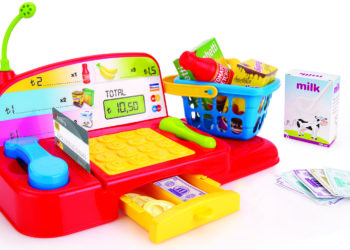 Little Cash Set – Kasa sklepowa z wyposażeniem