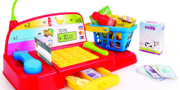 Little Cash Set – Kasa sklepowa z wyposażeniem