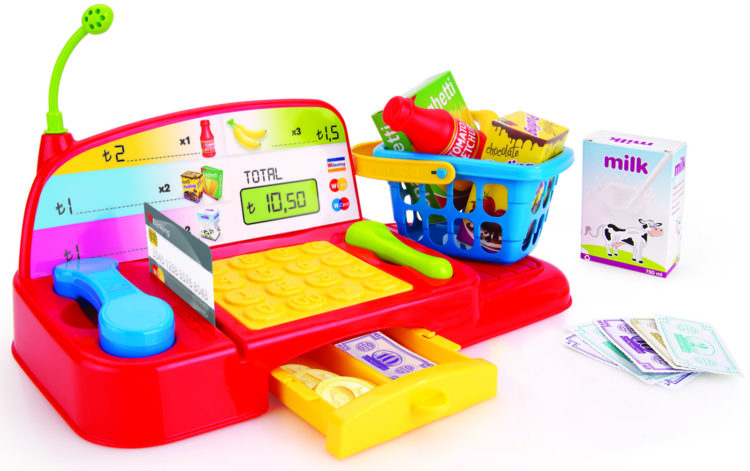 Little Cash Set – Kasa sklepowa z wyposażeniem