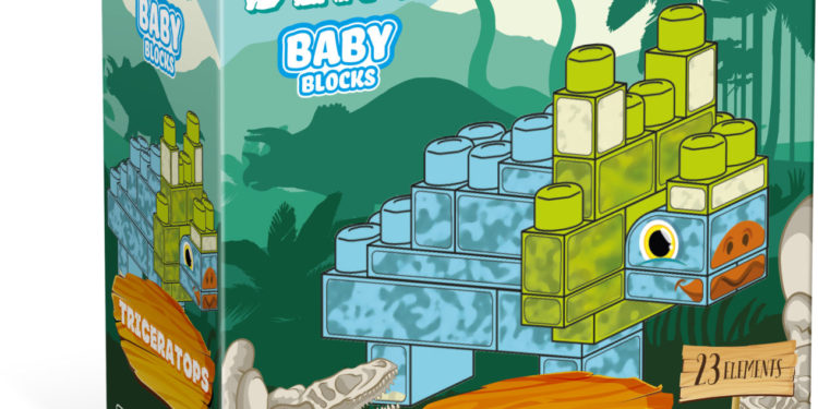 Baby Blocks Dino klocki