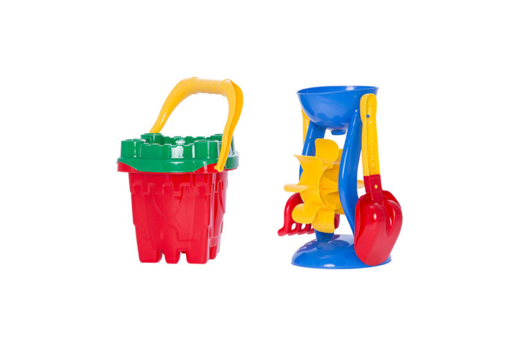 Komplet „Zamek” – 5 elementowy z młynkiem