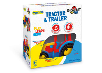 Gigant Traktor z przyczepą
