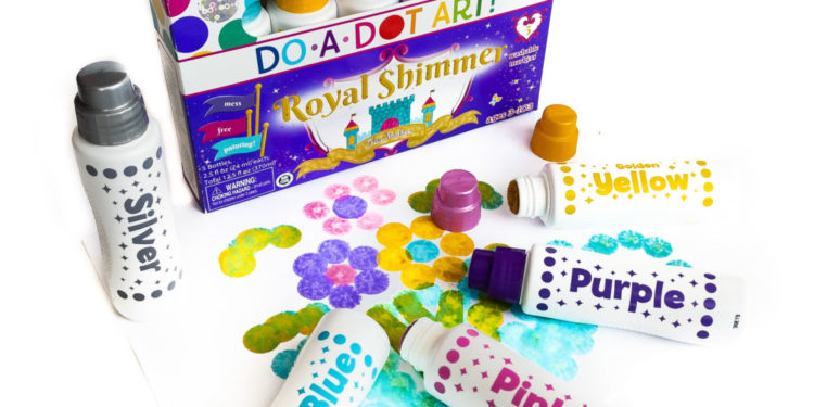 Duże Flamastry Kropkowe