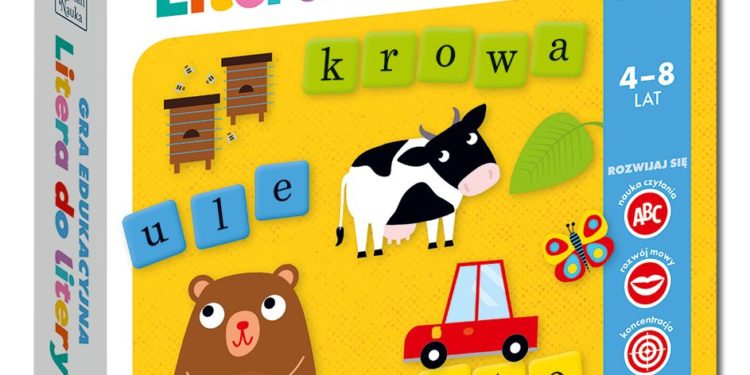 Litera do litery. Gra edukacyjna