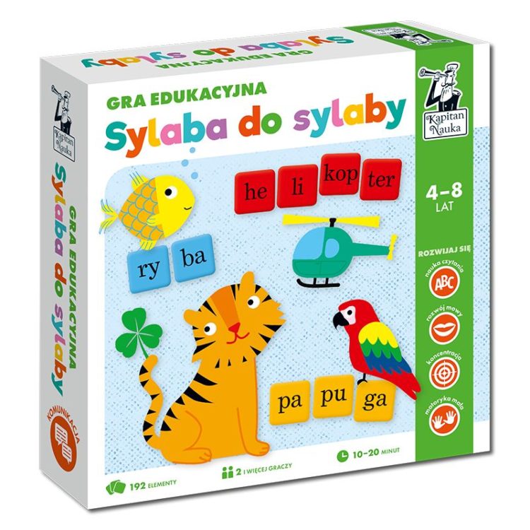 Sylaba do sylaby. Gra edukacyjna