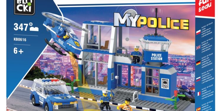 Klocki Blocki MyPolice Duża komenda 347 el.