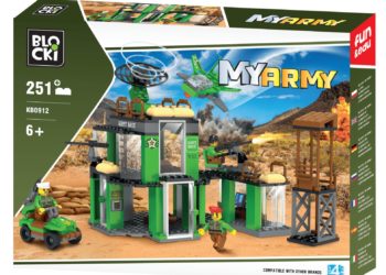 Klocki Blocki MyArmy Baza wojskowa 251 el.