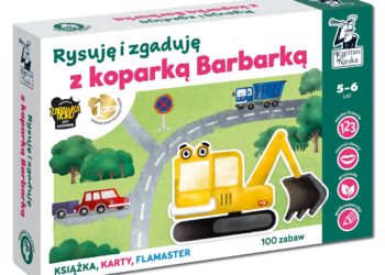 Rysuje i zgaduje z koparką Barbarką