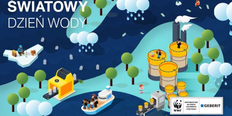 Światowy Dzień Wody. Geberit i WWF Polska przekazują materiały edukacyjne.