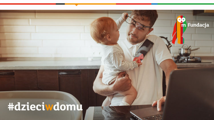 mFundacja zaprasza na cykl wideo-porad #dzieciwdomu