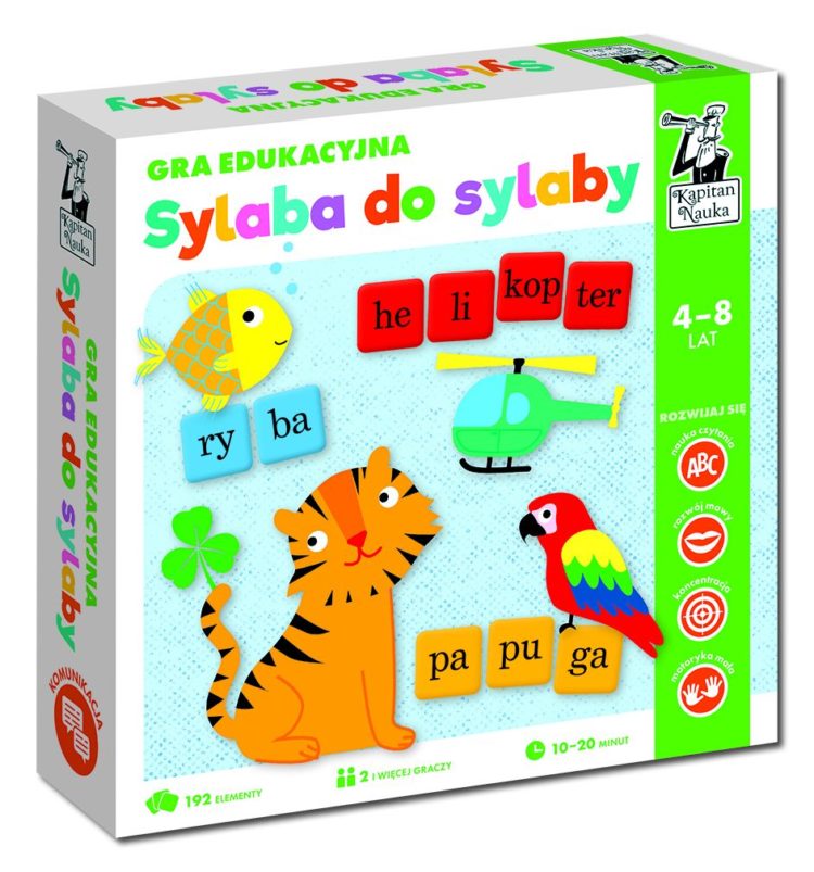 Sylaba do sylaby. Gra edukacyjna
