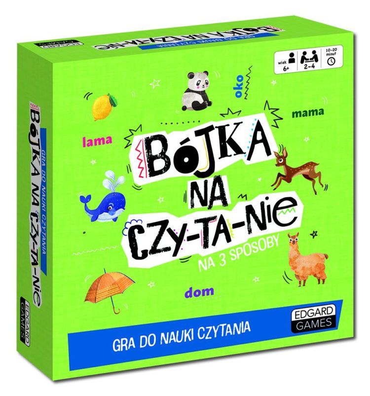 Bójka na czytanie. Gra do nauki czytania