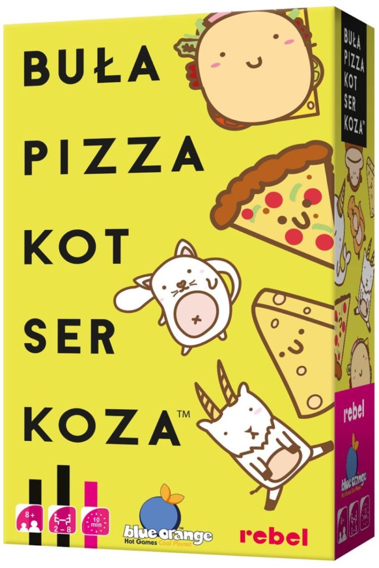 Buła, Pizza, Kot, Ser, Koza 