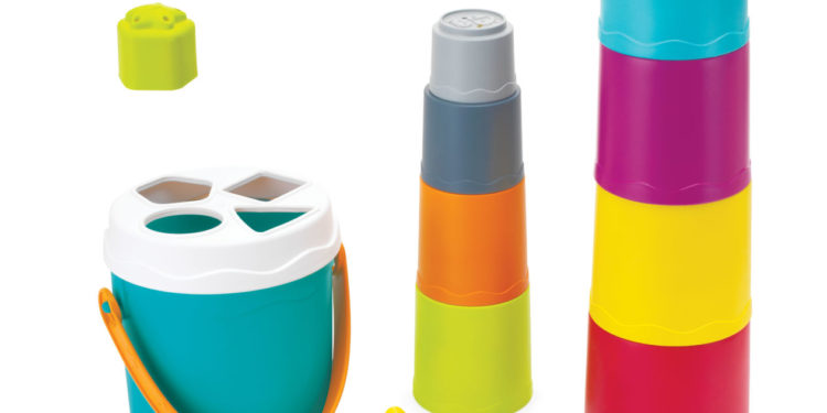 B-KIDS WIEŻA Z KUBKÓW Z SORTEREM