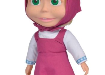 Masza Lalka chichocząca 30cm