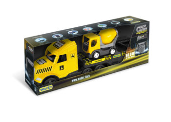 Magic Truck Technic – laweta z betoniarką (36460)