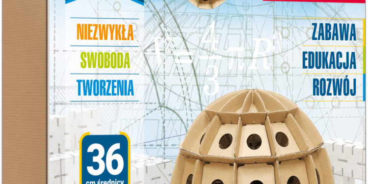 KARTONOWE KLOCKI KONSTRUKCYJNE – KOPUŁA