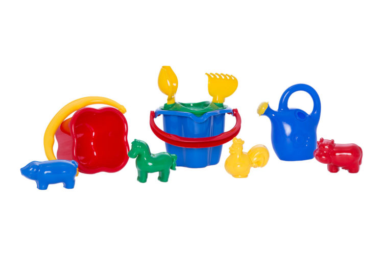 Komplet „Dwa wiaderka” – 10 elementowy