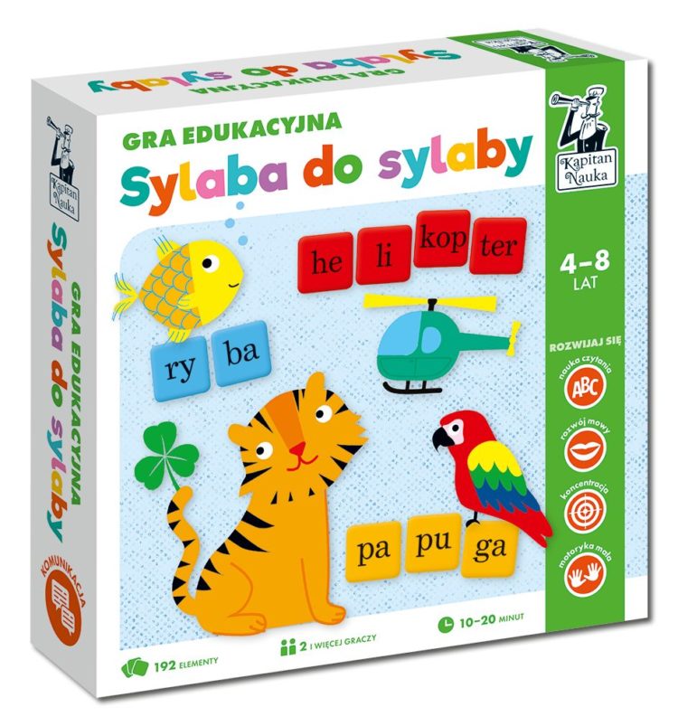 Sylaba do sylaby. Gra edukacyjna