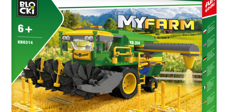 Klocki Blocki MyFarm Kombajn KB0314