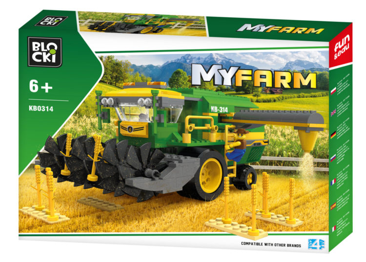 Klocki Blocki MyFarm Kombajn KB0314