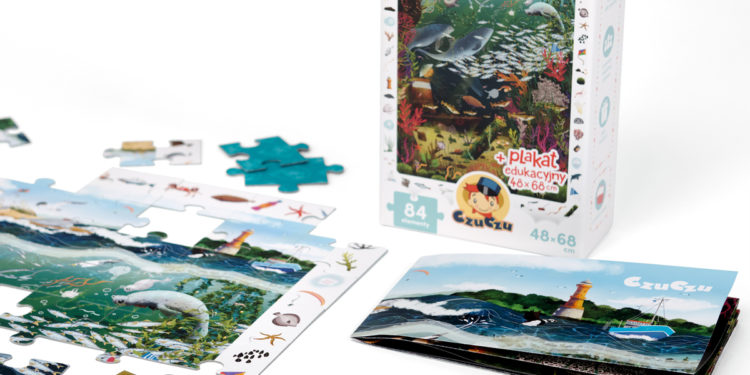 CzuCzu Puzzle obserwacyjne Bałtyk 5+