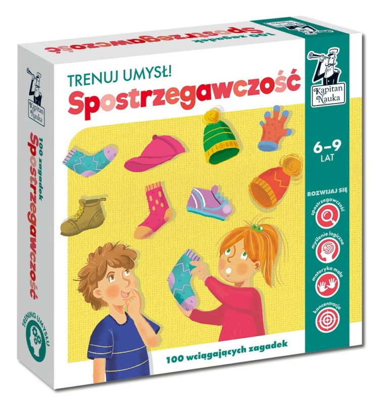 Spostrzegawczość. Trenuj umysł