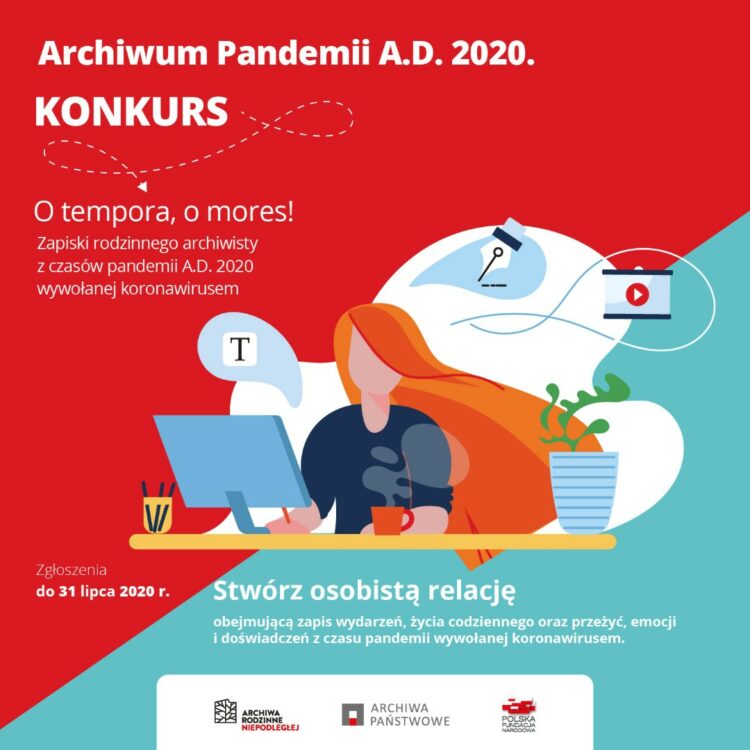„O tempora, o mores!” – weź udział w konkursie i podziel się swoimi zapiskami z czasów pandemii wywołanej koronawirusem