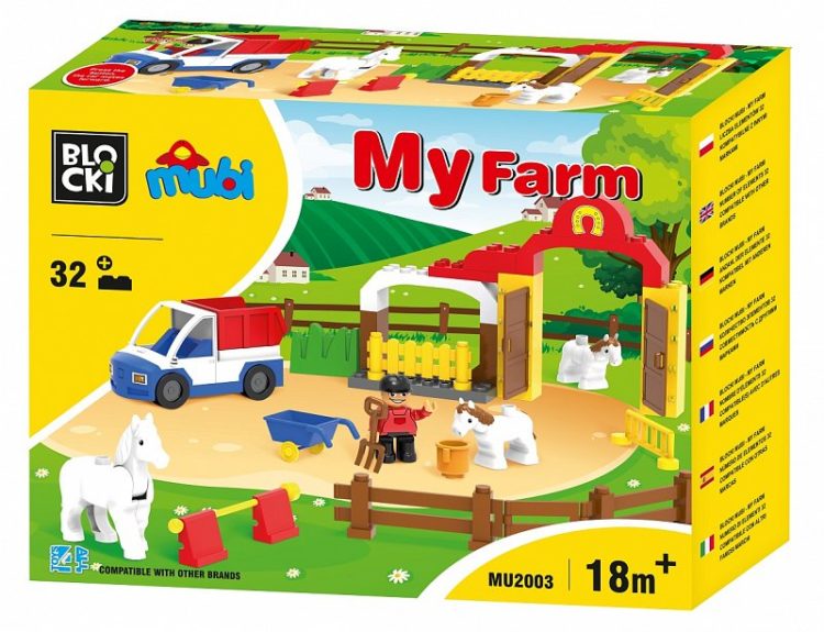 Klocki Blocki Mubi MyFarm MU2003 – 32 el.
