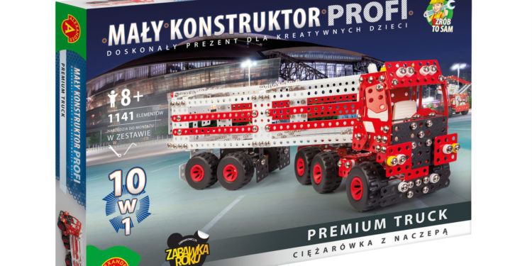 Mały Konstruktor – 10 w 1 Premium Truck