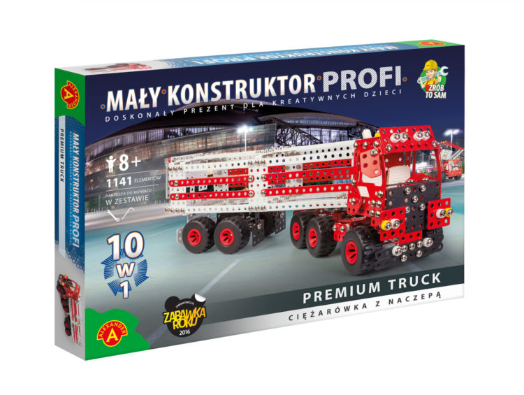 Mały Konstruktor – 10 w 1 Premium Truck