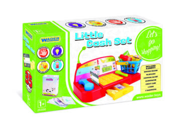 Little Cash Set – Kasa sklepowa z wyposażeniem (Art. 25500)