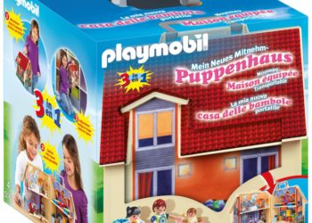 Nowy przenośny domek dla lalek – 5167