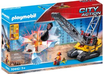 Koparka linowa z elementem konstrukcyjnym – 70442