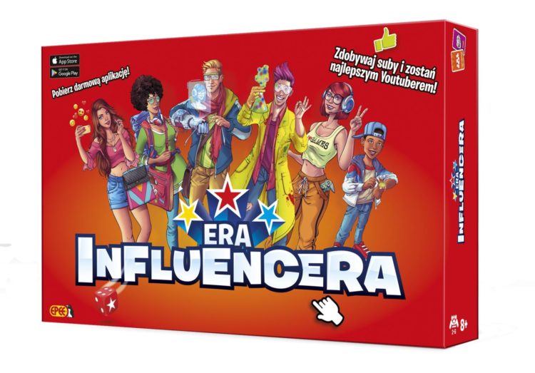 ERA INFLUENCERA – GRA PLANSZOWA