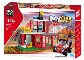 BLOCKI MyFireBrigade Remiza strażacka KB0817